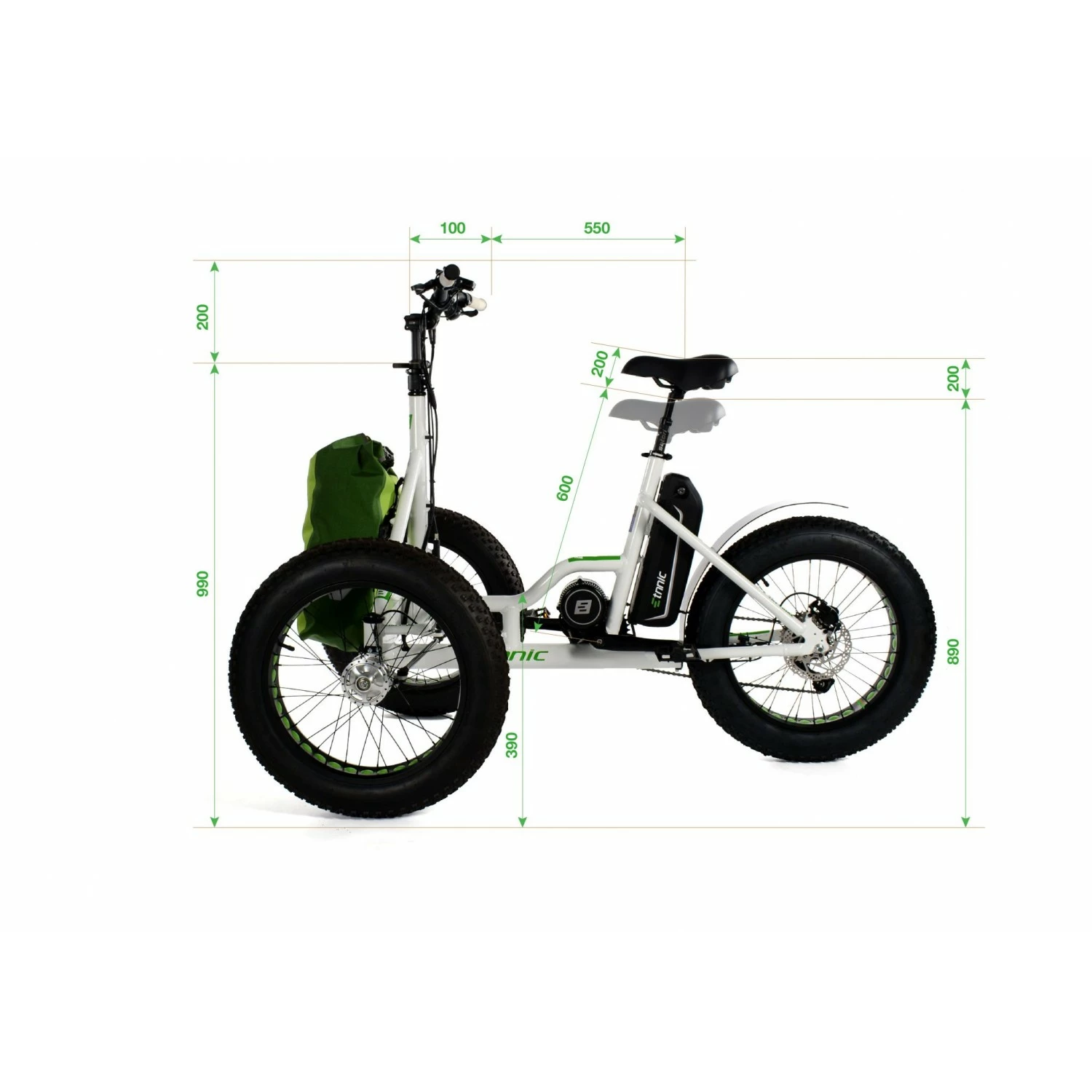 Etnnic Tricycle Fat Bike électrique – Image 10